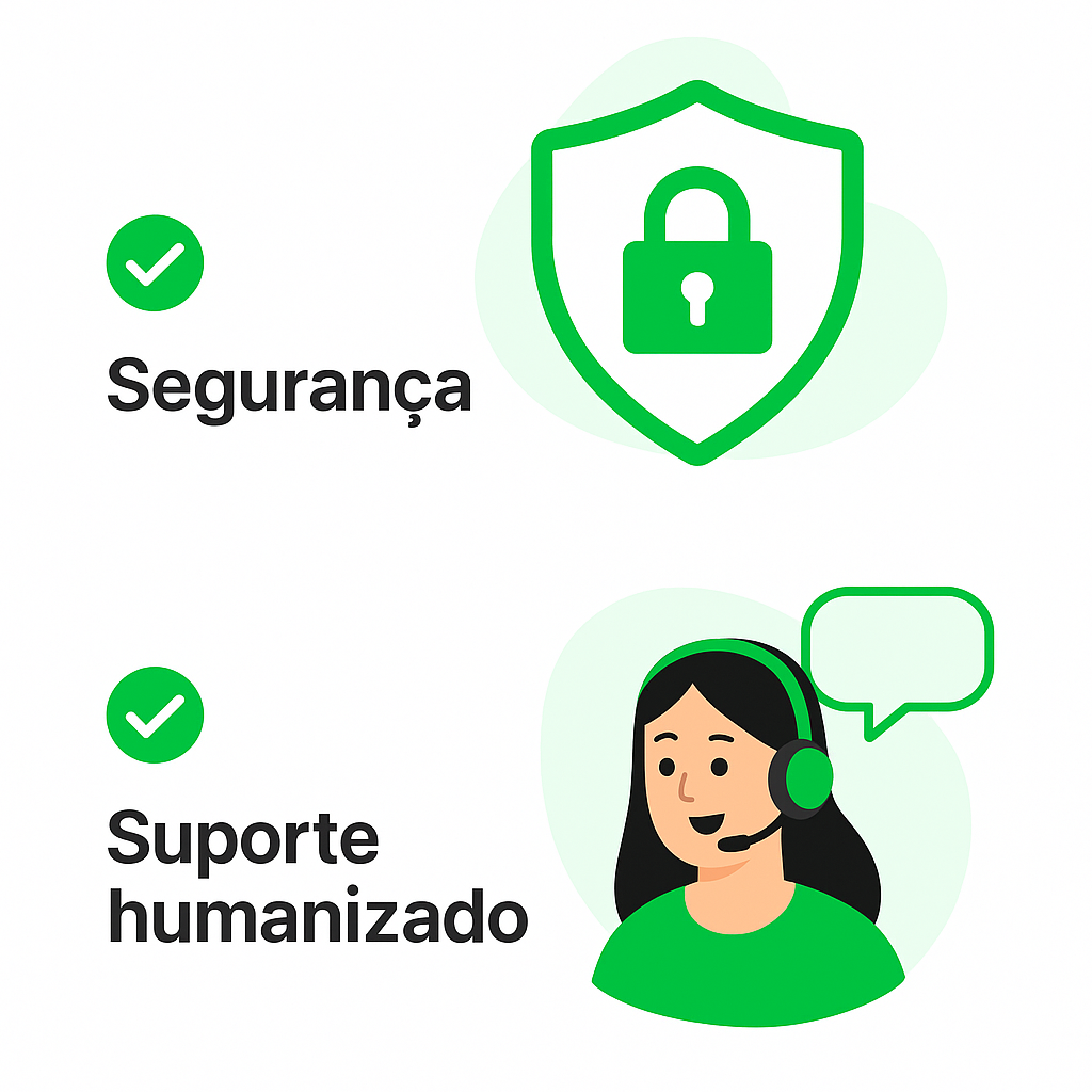 Suporte e segurança